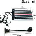 Paintless Dent Fix Tools Car LED Stripe Line Board Light Find Dent Reflector Dent Removal Repair Tool Lamp with with Holder USB Linewith 3 Different Brightness Controls for Car Repair (EXP 08/10/26)