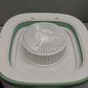 Portable Washing Machine, 16L Upgraded with Spin Basket Laundry Machine, 3 Cleaning Modes Suitable for Small Clothes, Foldable Design Ideal for Hotel, Home, Apartment and Campain