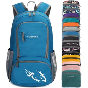 FENGDONG 35L Lightweight Foldable Waterproof Packable Travel Small Hiking Backpack Daypack for men women