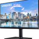 Samsung FT45 Series 24-Inch FHD 1080p Computer Monitor, 75Hz, IPS Panel, HDMI, USB Hub, Height Adjustable Stand, 3 Yr WRNTY (LF24T452FQNXGO)