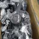 ALLZONE Adjustable Over The Toilet Storage Shelf, 4-Tier Ample Over Toilet Bathroom Organizer and Storage,Tension Mounted Above Toilet Storage Cabinet for Versatility, Fits 64-113 Inch Heights, Black