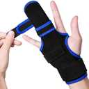 Trigger Finger Splint: Support the Middle, Index, little or Ring Finger, Hand Splint Brace-Treating Hand Fractures, Arthritis, Mallet Finger or Metacarpal Fractures (Right Hand) (Small/Medium)