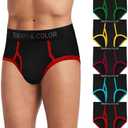 5Mayi Mens Briefs Underwear Cotton Brief Underwear for Men Pack Size L
