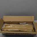 6.6FT Metal Wedding Arch Stand Gold Square Arched Backdrop Frame for Party Ceremony Valentines Day Birthday Bridal Baby Shower Garden Floral Balloon Arch Decoration