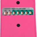 2 Pack Birth Control Pill Packet with 4" x 3" for Women Privacy Protection Contraceptive Medicine Holder Pink Sleeve Pouch Wallet, (Pink)