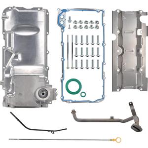 19212593 LSX Swap Retrofit Aluminum Oil Pan Kit Compatible with Chevrolet GM LS1 LS3 LSA Engines