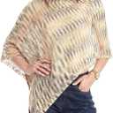 2 x Women Sheer Poncho Shrug
