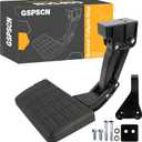 GSPSCN Tailgate Bedstep Rear Bed Step Replacement for 2018-2009 Dodge Ram 1500, Ram 2500/3500 (Excludes Dual Exhaust & EcoDiesel Models), Folding Truck Step Retractable Bumper Tailgate Step #75306-01A