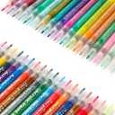 36 Colors Extra Fine Tip Paint Markers Pens, Premium Acrylic Paint Pens For Rock Painting, Canvas, Wood, Glass, Ceramic, Fabric, Acrylic Markers Set for Painting Supplies