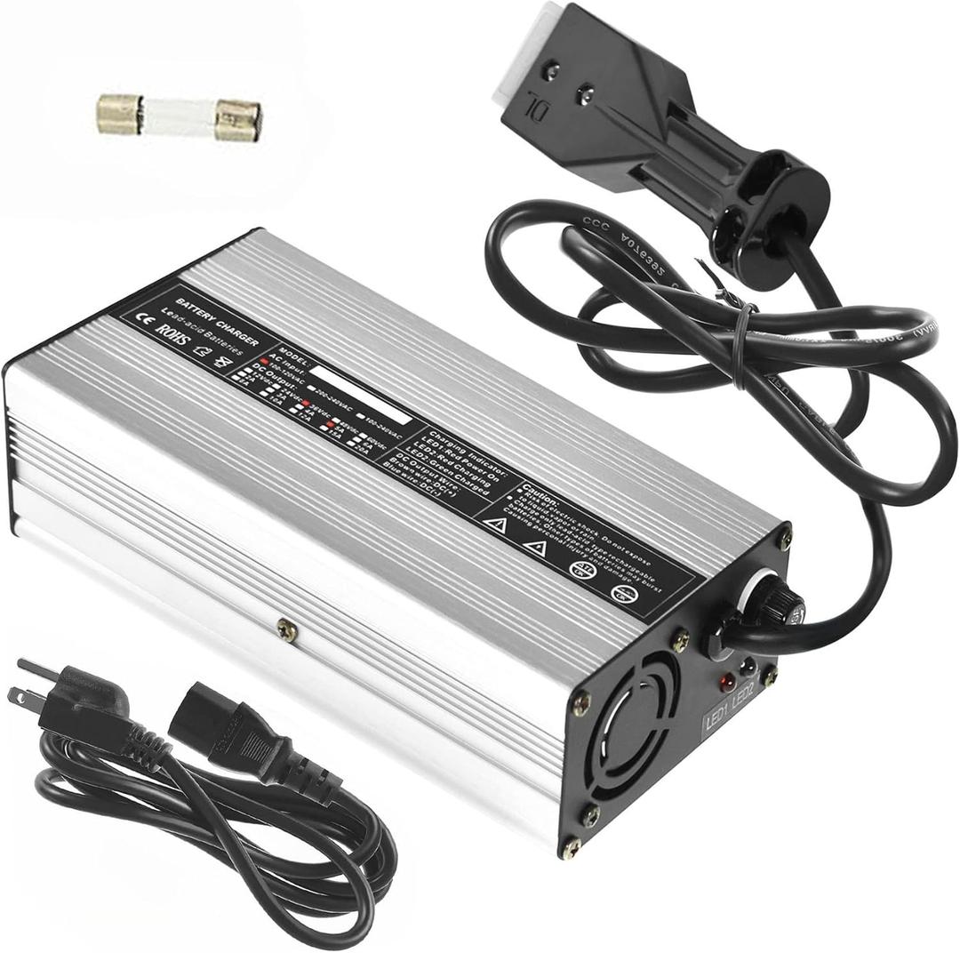 labwork Golf Cart Battery Charger 36V 5A and SB50 Plug Replacement for EZGO TXT Star DS Club Car Marathon