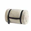 Modavari Home Fashion King Blanket White, Velvet Reversing To Ultra Plush Sherpa