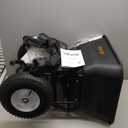 VEVOR Broadcast Spreader, 100LBS Capacity, Walk-Behind Push Spreader, 0-9.8ft Spreading Width, 13 in All Terrain Pneumatic Tires, Fertilizer Spreaders with Hopper Grate, for Seed Salt Ice Melt (White hubs + black components)