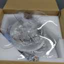 Modern Flower Ceiling Fan with Light and Remote, Low Profile Ceiling Fans with Lights, 36 Inch Black Flush Mount Ceiling Fan with 3 Light Color 6 Speeds, Fandelier Ceiling Fan for Living Room (White) (White+Reversible-Big)