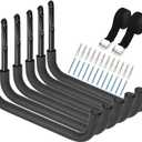 Kayak Storage Racks, Heavy Duty Garage Storage SUP Hooks, Wall Mount Surfboards Hanger