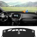 Autorder Dashboard Cover Mat for 2018-2024 Chevrolet Traverse Accessories Dash Cover Flannel Dash Mat Sunshade Glare UV Rays Protector