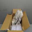 DaYammi 350PCS Silver Plastic Dinnerware Set for 50 Guests, Fancy Disposable Plates for Party, Include: 50 Dinner Plates, 50 Dessert Plates, 50 Pre Rolled Napkins with Silver Silverware, 50 Cups