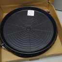 Korean Style BBQ Grill Pan with Maifan Coated Surface Non-stick Smokeless Barbecue Plate for Indoor Outdoor Grilling 32x32cm