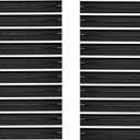Outwater Plastics 1-3/4in x 12in Black ABS Piano Hinge