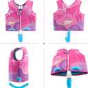 Pottwal Swim Vest for Kids - Swim Jacket - Made of Neoprene & EPE - with Adjustable Crotch Strap