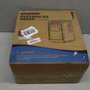 Ice Makers Countertop,26Lbs/24H,8Pcs in 6Mins,Portable Ice Maker Machine with Self-Cleaning,Interior Lighting,2 Sizes of Bullet Ice for Home/Office/Party(Black)