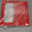 Christmas Decorations Large Red Transparent Light Box, Holiday Party Home Fireplace Decor