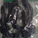 SEMRUE 22 Momme 100% Pure Mulberry Silk Scrunchies (3PCS) - Small Hair Elastics and Ties for Women, Sleep Hair Care, No Damage, Black