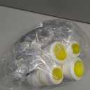 Black & White Sewing Thread, 8PCS 40S/2 3000 Yard Spool Serger Thread, All Purpose Polyester Thread Serger Thread Cones