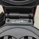 DASH Multimaker Mini System - Waffle Maker with Five 4 Removable Plates: Waffle Iron & Griddle, 3-in-1 Mini Waffle Maker for Kids and Families  Nonstick Surface, Just Add Batter (Red)