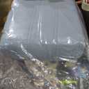 HORIMOTE HOME 100% Cotton Quilt Set King Size, Adriatic Blue Pre-Washed Bedspreads Coverlet Set in Geometric Pattern, Cozy Lightweight Stitching Decorative Bedding Cover with 2 Shams for All Season