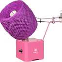 MasBros Ultra Large Capacity Electric Yarn Ball Winder Center Pull Yarn Balls Spinner Winds up to one lb Works with Power Bank