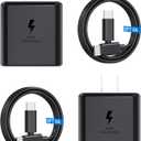 XOUBZ 2026 45W Super Fast Charger USB-C Type C PD3.0 Android Phone Charger Compatible with Samsung Galaxy S25 Ultra/S25/S25+/S24 Ultra/S24+/S24/S23 S22 S21 Ultra/Z Fold 6 5/Z Flip 6 5 4