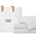 Cozy Earth Luxury Bed Sheet Set - 100% Viscose from Bamboo Fabric, Ultra-Soft & Breathable, Fits Regular & Deep Pocket Mattresses up to 20" - 4 Pieces California King Sheet Set White