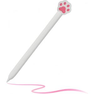 3 x Apple Pencil Silicone Case, Anti-Slip Shock Protective Cover Sleeve for Apple Pencil 2nd Generation, Cute Cat Paw, Ultra-Thin Case, Easy On/Off, Supports Charging & Double-Tap(Pencil is NOT Included)