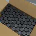 30 Pcs 2 Oz Small Plastic Bottles for Liquids,Ginger Shot Bottle with Lids,Reusable Bulk Beverage Containers for Juice,Liquor,Potion,Wellness,DIY,Wedding,Party,Travel(Black Cap)