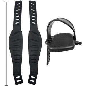 A Pair Exercise Bike Pedal Straps and Widened Straps for Exercise Bike Bicycle Cycle Home or Gym