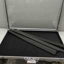 Trade Show Display Case 34"x22" Large Aluminum Locking Tabletop Showcase for Trading Cards, Sports Cards, TCG, Jewelry Lightweight & Portable for Exhibitions, Conventions, and Collectibles