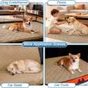 Hyha Waterproof Dog Blanket, Reversible Pet Bed Blanket, Soft Sofa Couch Cover for Dogs Washable, Waterproof Pet Couch Covers for Sofa Puppy Cats Furniture Protector(40"x70", Camel)