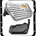 4L60-E 4L65-E Deep Pan Transmission Filter Kit with Gasket TF337 Compatible with Yukon Sonoma Sierra Savana Safari Jimmy Envoy Trailblazer Tahoe Suburban Silverado Colorado Camaro Blazer Astro