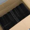 BLACKVINE 20Pcs 20ft (5'' Exposed Height) Plastic Landscape Edging Border,Flowerbed Garden Border Edging for Landscaping,Flower Bed Lawn Yard Edging Borders,Garden Edger Border Divider - 3D Weaving