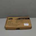 Shelf Bracket, Heavy Duty Floating Shelf Brackets 12-Inch Long, 6-Pack Brackets for Shelves, Matte White Coated L Shape Metal Wall Shelf Support Brackets with 1/5 Inch Thick and 160 lb. Load Capacity