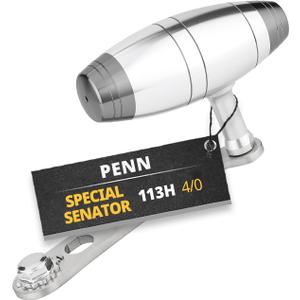 GOMEXUS Power Handle for Penn Special Senator 113H 114H Fishing Reel Handle (85MM)