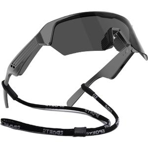 Smart Glasses,Polarized Bluetooth Sunglasses for Men & Women, Safety Glasses with Built-in Mic & HD Open Ear Speakers,Wireless Sport Glasses Indoor/Outdoor UV Protection