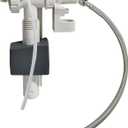 Complete Side Entry Fill Valve Assembly - Replacement Part RP71168 Silent Inlet Valve Replacement Repair Kit Compatible with Delta Toilets, With 1/2-inch Female Water Supply Line