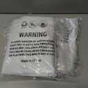 2 x HOMELEX Kid Ghost Costume Boy Spooky Gown Girl Halloween White Dress Cosplay (Medium)