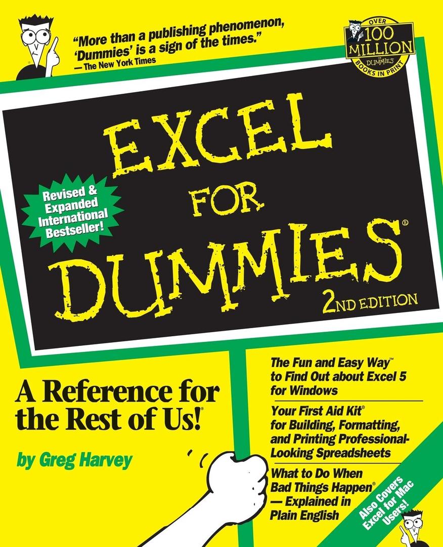 Excel For Dummies, 2nd Edition: 2nd Edition (For Dummies Computer Book Series)