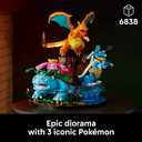 LEGO Pokmon Venusaur, Charizard and Blastoise - Building Set for Adults, Ages 18+ - Collectible Pokmon Figures - Gift Idea for Men & Women - 72153