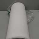 Everlasting Comfort Under Knee Pillow for Back Sleeping - Memory Foam Half Moon Leg Bolster Pillow for Back Pain, Thoracic Support (Standard)