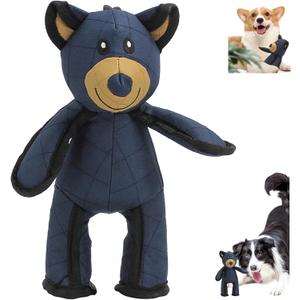 Unbreaka Bear Dog Unbreakable Teddy Extreme Bears 2.0 Dog Toys Aggressive Chewers Indestructible Stuffed Plush Dog Squeaky Toy Keep Them Busy Durable Tough Heavy Duty Chewer Dog Toy Large Breed (1PC)