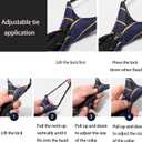 kaxilu Neckties for Mens 15pcs Assorted Zipper Ties for Men, Silky Zip Up Ties, Men's Adjustable Pretied Ties Set (Size-19"x3.3"[48*8CM], Multicolor-[15pcs]19"x3.3")