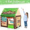 Kids Play Tent Indoor for Toddlers: with Star Lights Playhouse - Boys Girls Christmas Birthaday Clubhouse Tent Toys